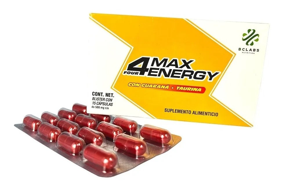 4 Max Energy (Pack de 3 cajas)