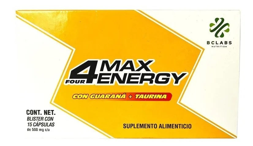 4 Max Energy (Pack de 3 cajas)