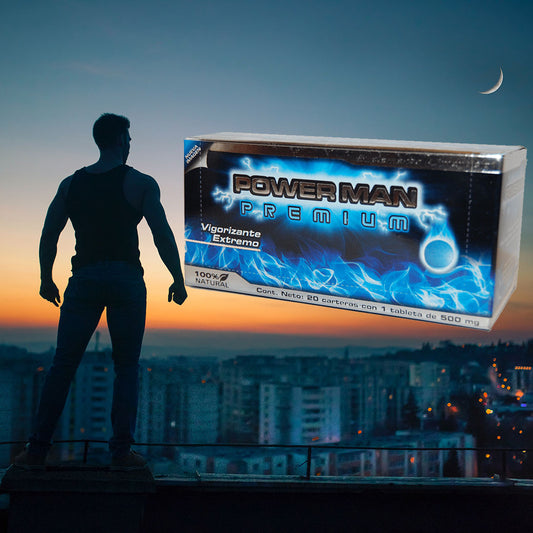 Power Man Premium (Caja con 20 Pastillas)